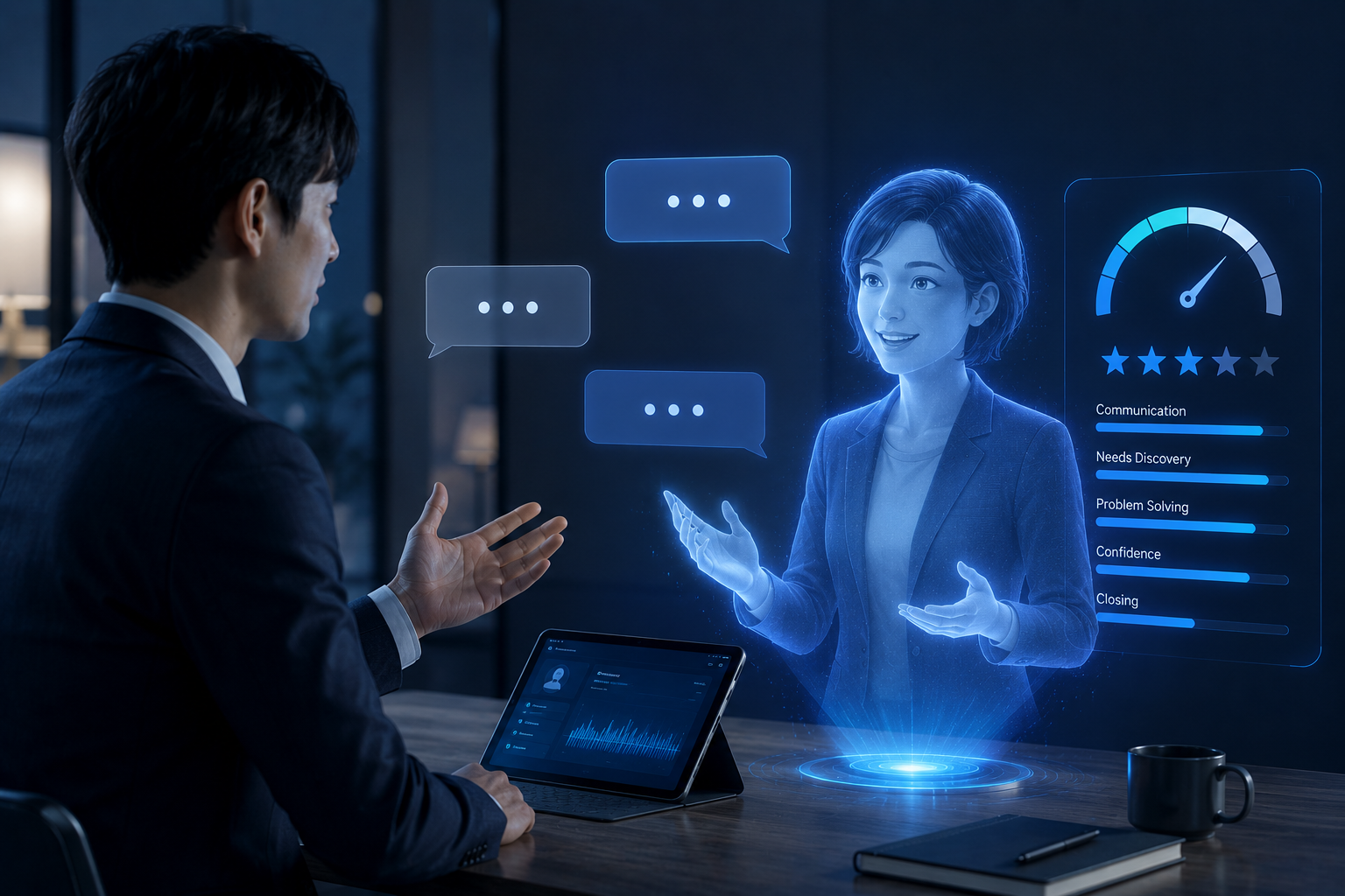 かんぽ生命がAIロールプレイを全社導入、営業の「場数」を増やす育成術
